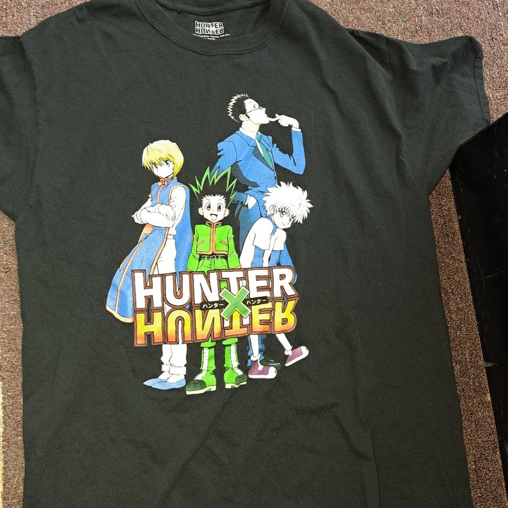 HUNTER X HUNTER ANIME T-SHIRT MEN'S (VERY RARE)